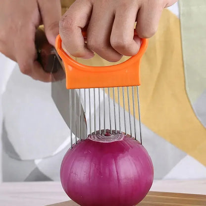 Stainless Onion Slicer Tool