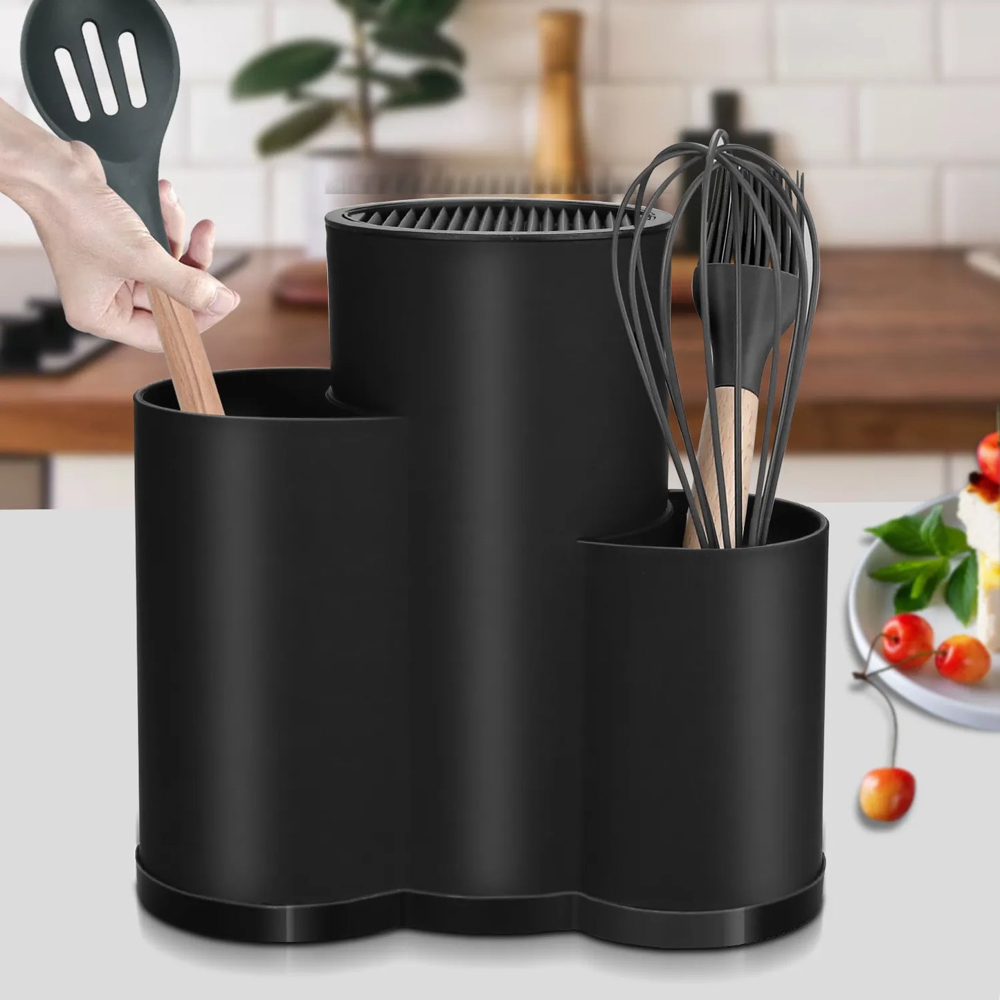 Multi-Function Knife Block Rack