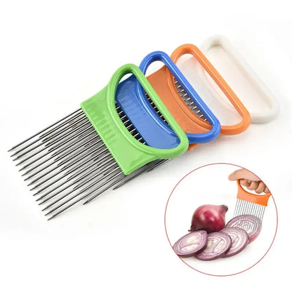 Stainless Onion Slicer Tool