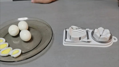 Steel Blossom Egg and Meat Slicer